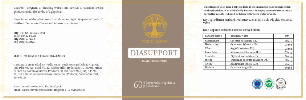 DiaSupport - Diabetes Ayurvedic Medicine